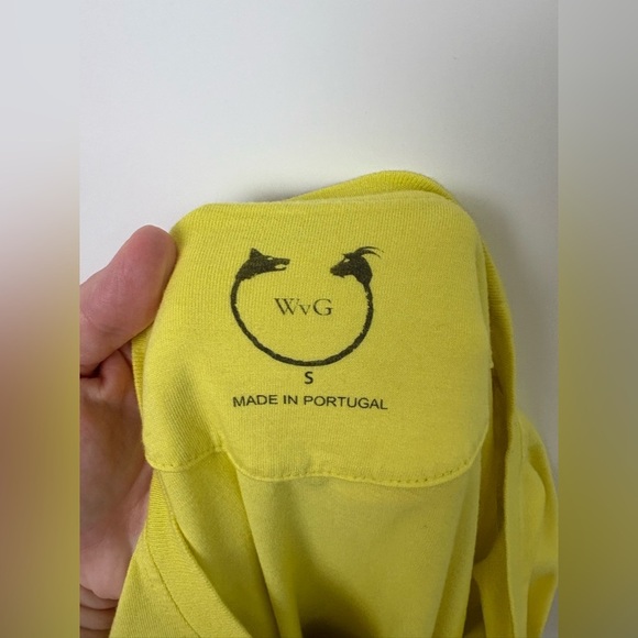 Wolf Vs Goat Long Sleeve Ombré T-shirt - Picture 3 of 6